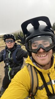 Foto de Florian Spätgast a lo largo del recorrido