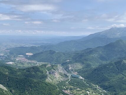 Foto de Toni Lerda a lo largo del recorrido