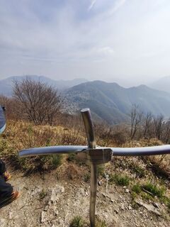 Foto de Stefano Fabi a lo largo del recorrido