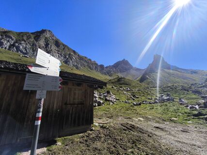 Foto von Greg+Lisa entlang der Tour