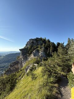 Foto von Raphael Rumpl entlang der Tour