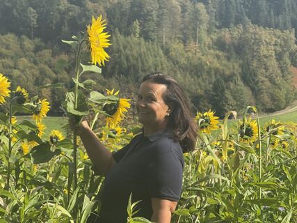 Foto von Walter Baumgartner entlang der Tour