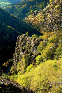 Scharfenstein im Herbst