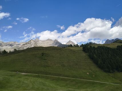 Foto de Gabriele Cucchi a lo largo del recorrido