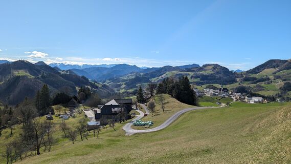 Foto von Klaus Lehner entlang der Tour