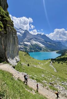 Foto von Aurelian Böhler entlang der Tour