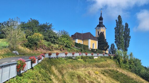 Foto von Karl Kriegseisen entlang der Tour