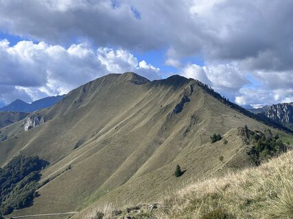 Zdjęcie z Gabriele Gach wzdłuż trasy