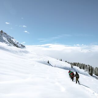 Schneeschuh in Lenzerheide