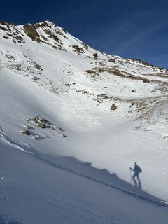 Foto de Helmut Schuchter a lo largo del recorrido