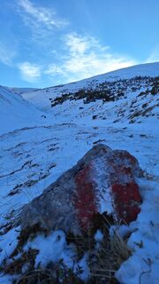 Fotografia z Aga M na trase