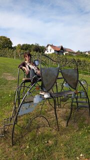 Photo de Günther Plasch le long du parcours