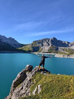 Fotografie z Andrea Treichl na trase