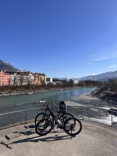 Foto von Justinas Semenas entlang der Tour