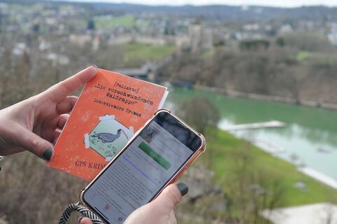 Waldrappe in Burghausen (Locandy Audioguide)
