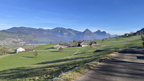 Photo de Boris Schickedanz le long du parcours
