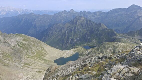 Foto von Werner entlang der Tour
