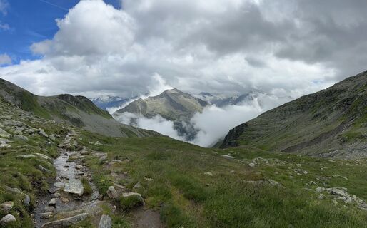 Foto von Albert Hettich entlang der Tour