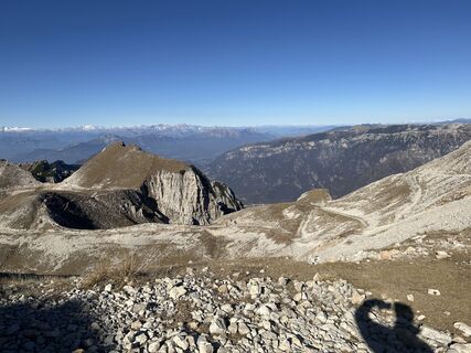 Foto von Emi entlang der Tour