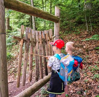 Holzxylophon - Familien- und Naturerlebnispfad Grasburg