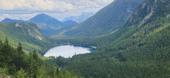 Foto von Johann Schallinger entlang der Tour