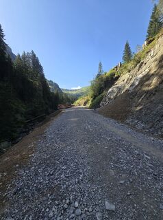 Photo de Anja Carraß le long du parcours