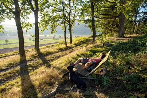 Wanderrast auf der Qualitätstour Lunauborn
