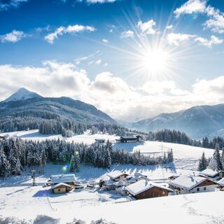 Blick vom Winterbauer zum Lackenkogel