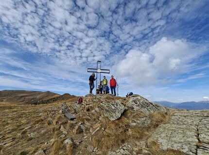 Photo de Silvia Hansmann le long du parcours