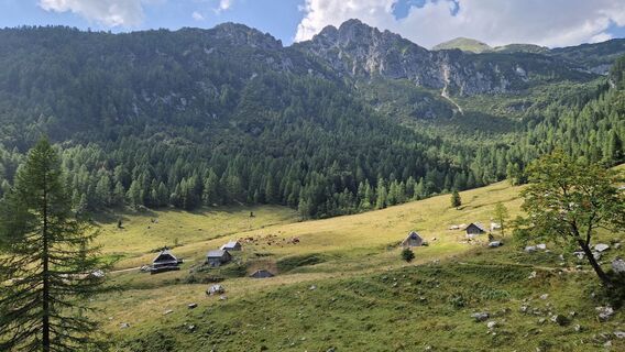 Foto von Marko Černivec entlang der Tour