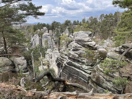 Zdjęcie z Andreas Stopperich wzdłuż trasy