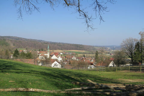 Blick auf Stetten