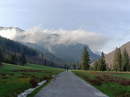 Photo de Szymon Kaja le long du parcours