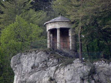 Blick auf den Gedächtnistempel