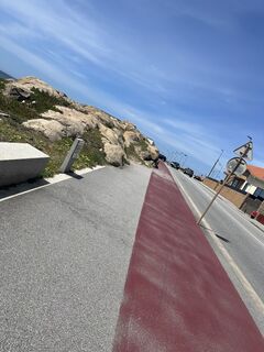 Foto de Simona Jungwirth a lo largo del recorrido