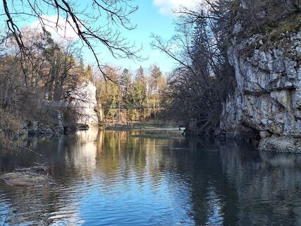 Foto von Katharina entlang der Tour