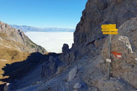 Aussicht vom Hallebachtörl