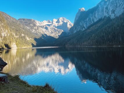 Zdjęcie z Christine Hödlmoser wzdłuż trasy