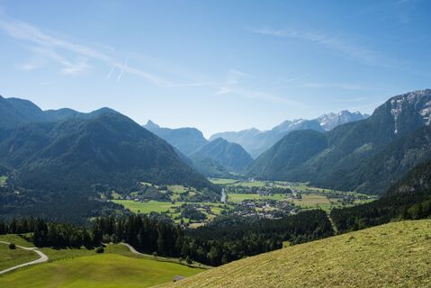 Blick vom Loderbichl nach Lofer
