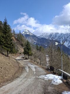 Foto von Miha Gros entlang der Tour