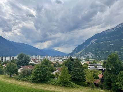 Fotografia z Thomas Pfiffner na trase