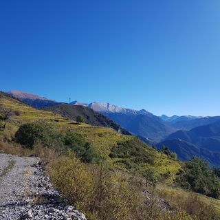 Ilonse - Panorama auf das Tinée-Tal