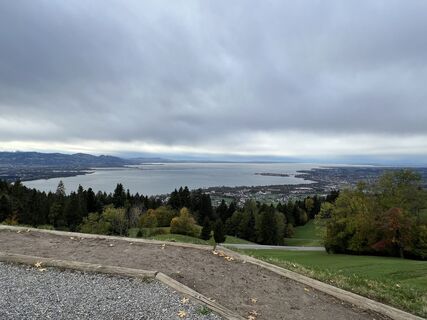 Foto von Andrea Vogt entlang der Tour