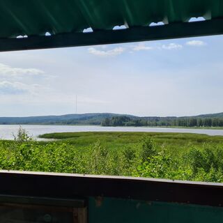 Ausblick vom Vogelturm am Kutajärvi