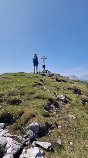Foto von Isabella Schwaiger-Moser entlang der Tour