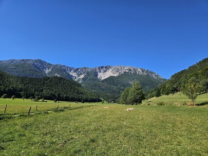 Foto von Elisabeth Wecer entlang der Tour