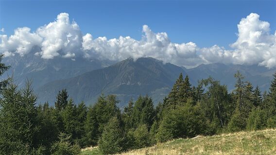 Foto de Agnese Martinelli a lo largo del recorrido