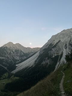 Foto de Bene Schadel a lo largo del recorrido