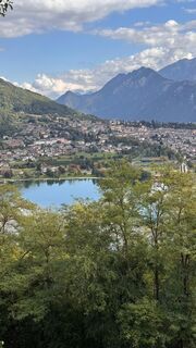 Photo de Agnese Martinelli le long du parcours