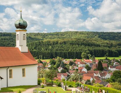 Kirchenköpfle-Tour - Blick auf Hechingen-Schlatt